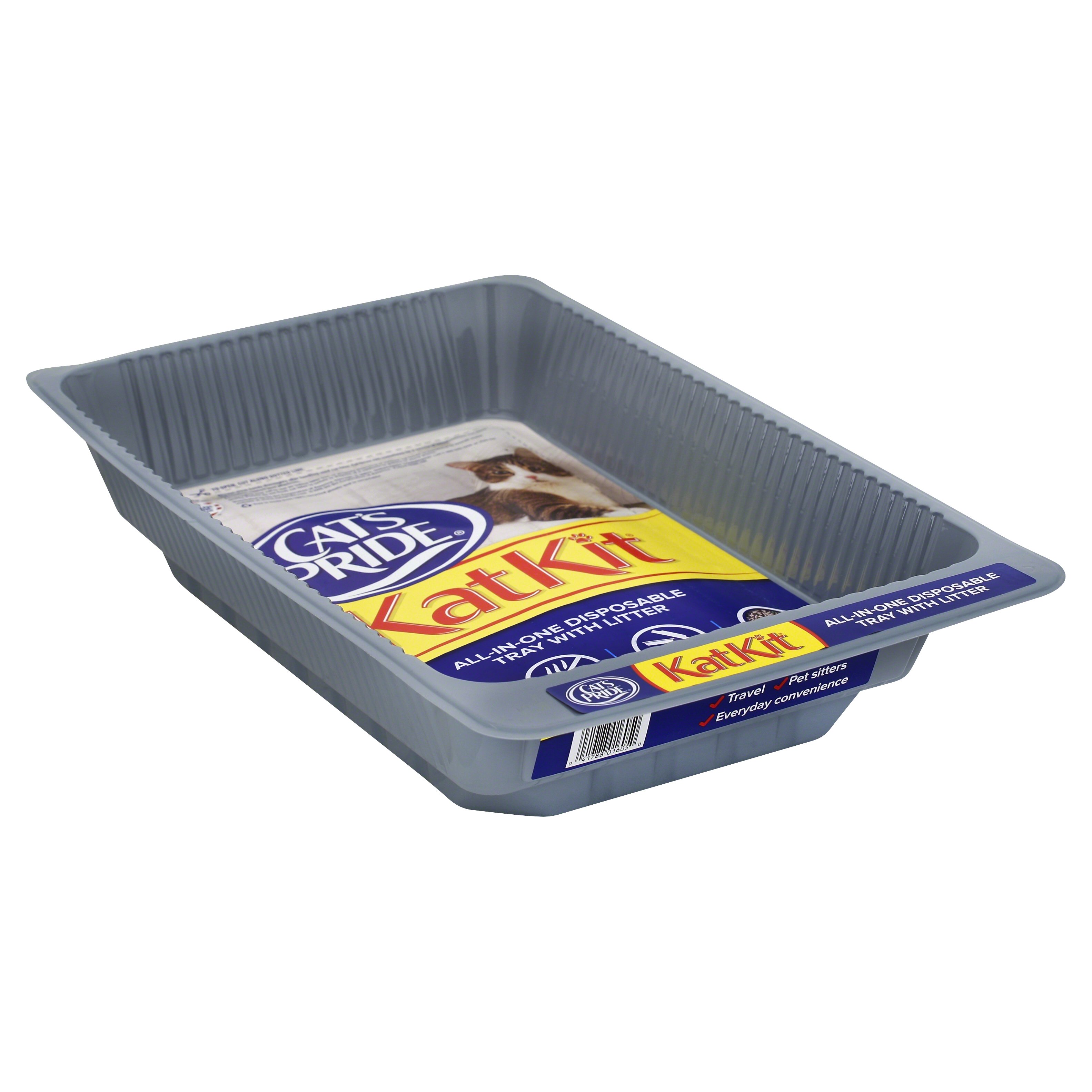 Cats Pride Cat Litter Katkit Disposable Trays 3 LBS    6-Pack