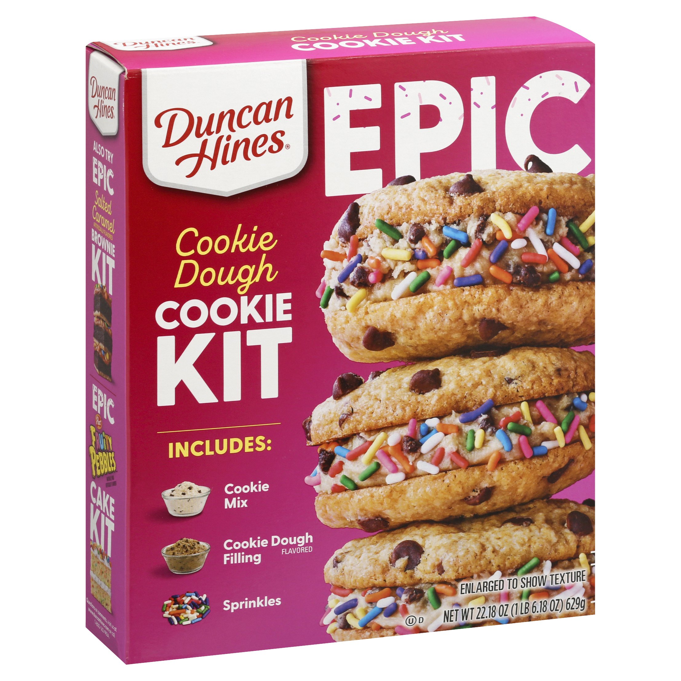 Duncan Hines Cookie Dough Cookie Kit 22.2 OZ