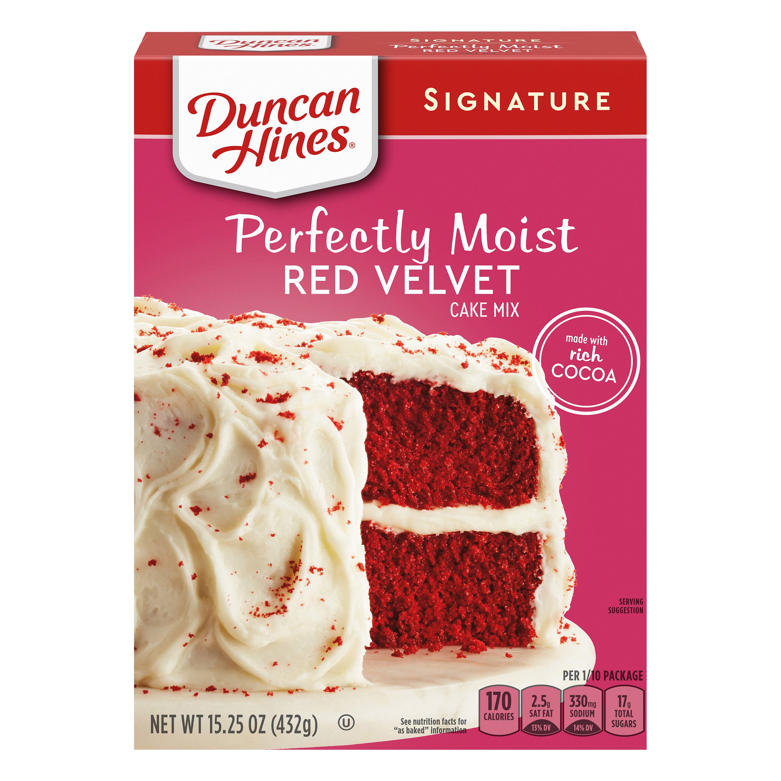 Duncan Hines Red Velvet Cake Mix 15.3 OZ